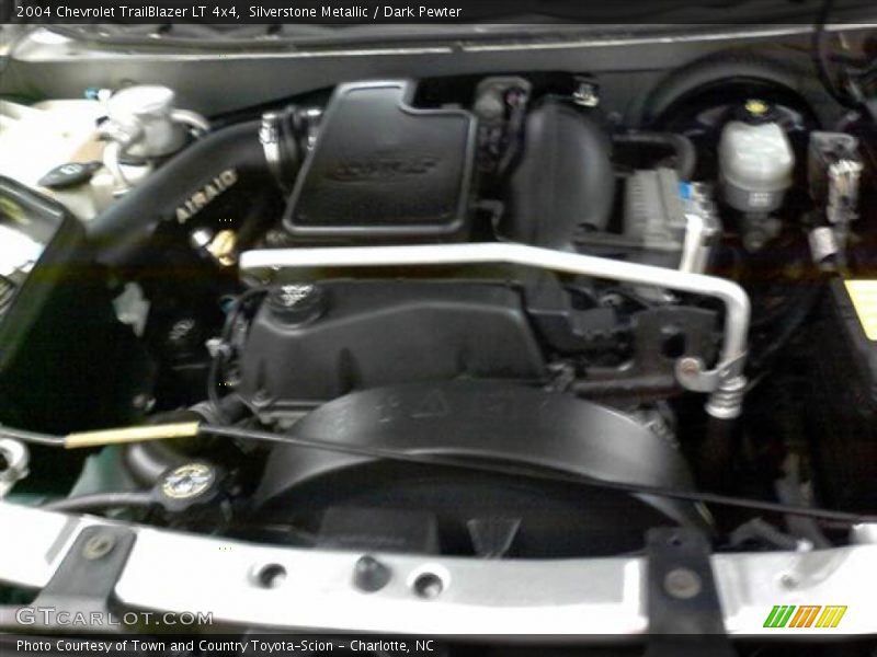 Silverstone Metallic / Dark Pewter 2004 Chevrolet TrailBlazer LT 4x4