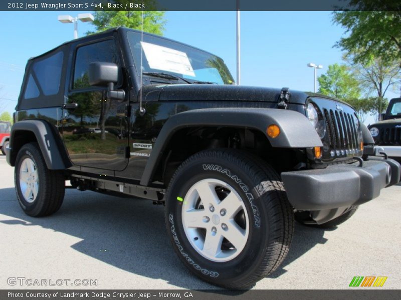 Front 3/4 View of 2012 Wrangler Sport S 4x4