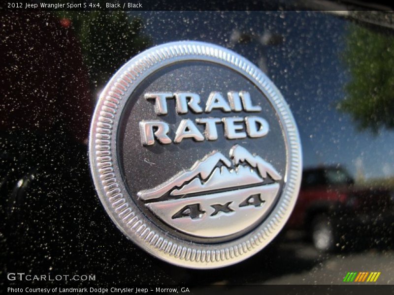 Black / Black 2012 Jeep Wrangler Sport S 4x4