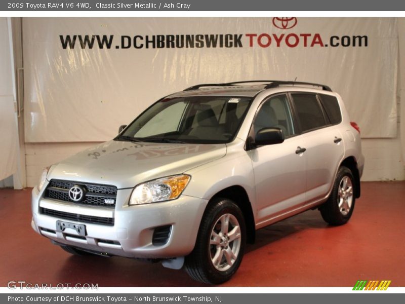 Classic Silver Metallic / Ash Gray 2009 Toyota RAV4 V6 4WD