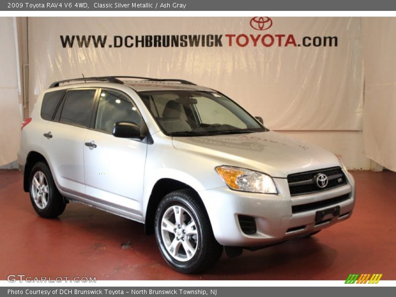 Classic Silver Metallic / Ash Gray 2009 Toyota RAV4 V6 4WD