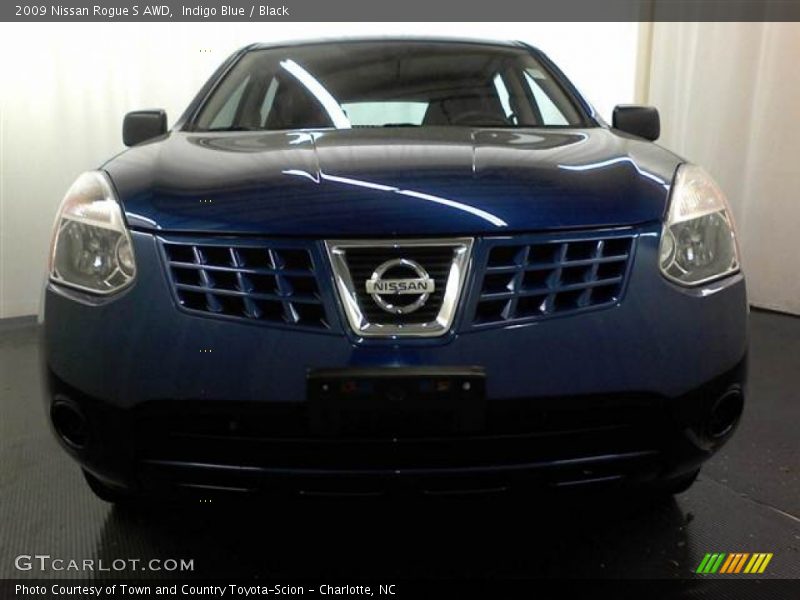 Indigo Blue / Black 2009 Nissan Rogue S AWD
