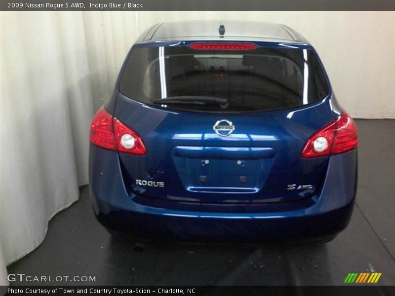 Indigo Blue / Black 2009 Nissan Rogue S AWD