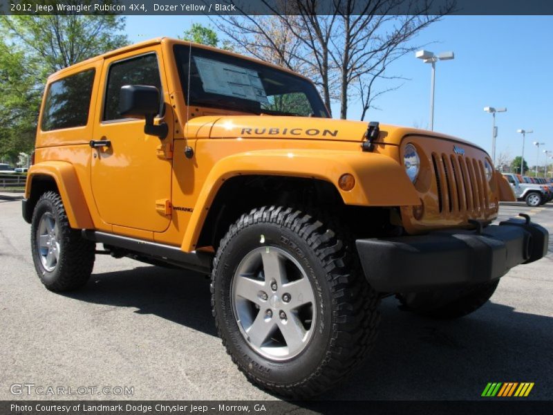Front 3/4 View of 2012 Wrangler Rubicon 4X4