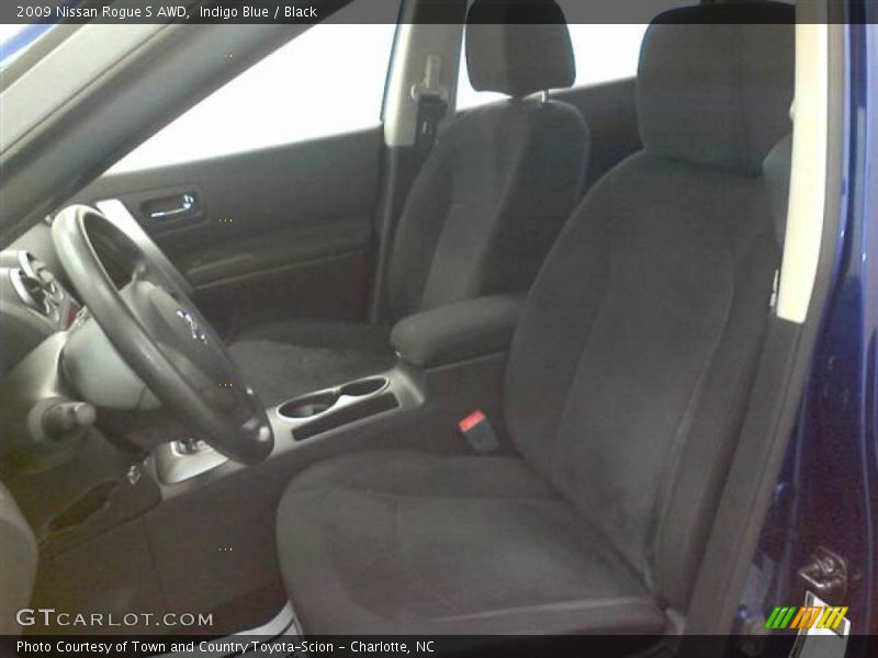 Indigo Blue / Black 2009 Nissan Rogue S AWD