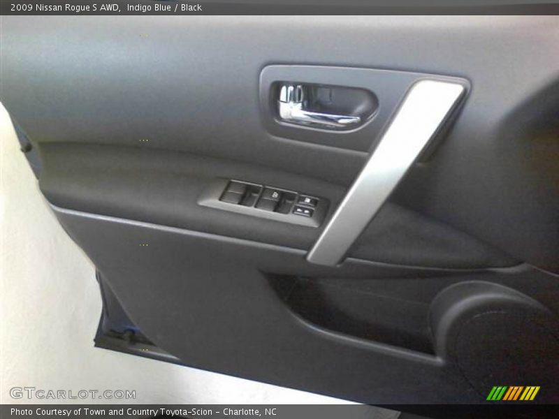 Indigo Blue / Black 2009 Nissan Rogue S AWD