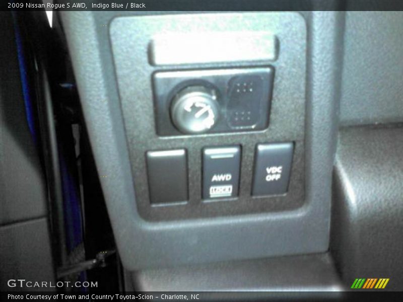 Indigo Blue / Black 2009 Nissan Rogue S AWD