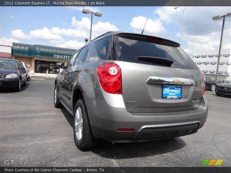 Mocha Steel Metallic / Jet Black 2012 Chevrolet Equinox LT
