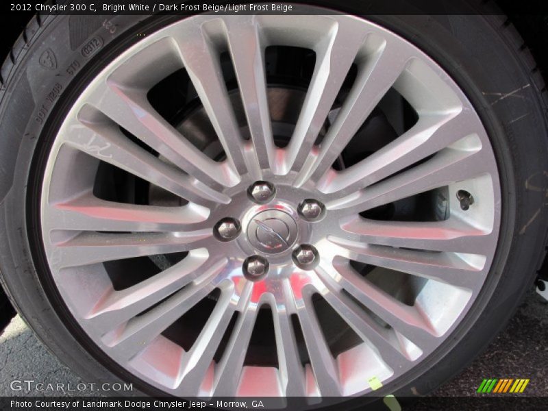 Bright White / Dark Frost Beige/Light Frost Beige 2012 Chrysler 300 C