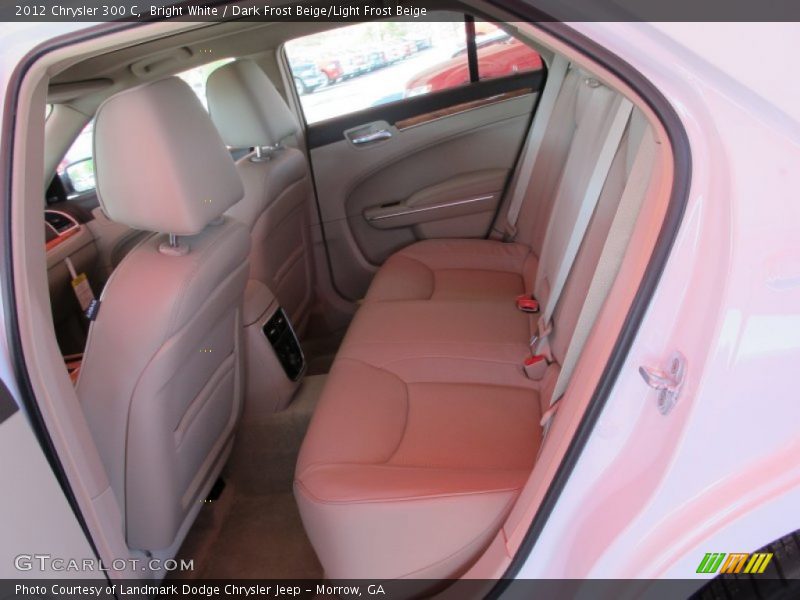 Bright White / Dark Frost Beige/Light Frost Beige 2012 Chrysler 300 C