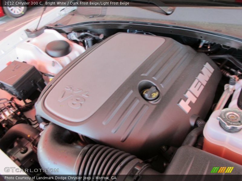 Bright White / Dark Frost Beige/Light Frost Beige 2012 Chrysler 300 C