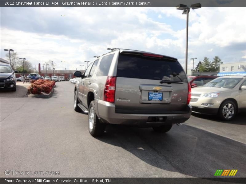 Graystone Metallic / Light Titanium/Dark Titanium 2012 Chevrolet Tahoe LT 4x4