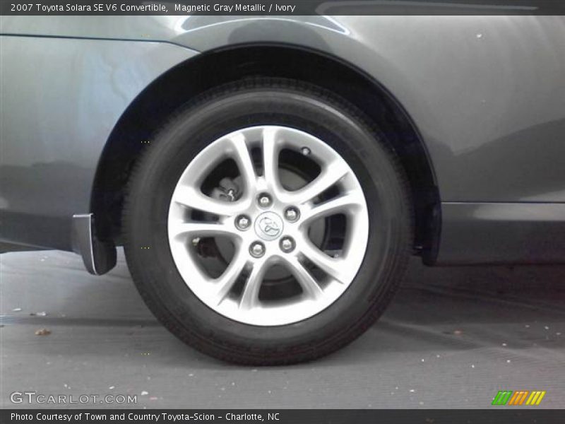 Magnetic Gray Metallic / Ivory 2007 Toyota Solara SE V6 Convertible