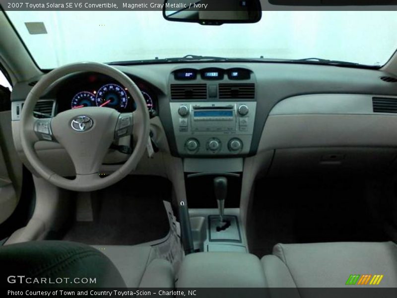 Magnetic Gray Metallic / Ivory 2007 Toyota Solara SE V6 Convertible