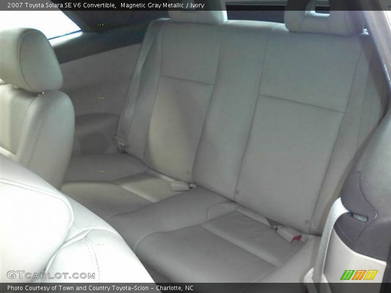 Magnetic Gray Metallic / Ivory 2007 Toyota Solara SE V6 Convertible