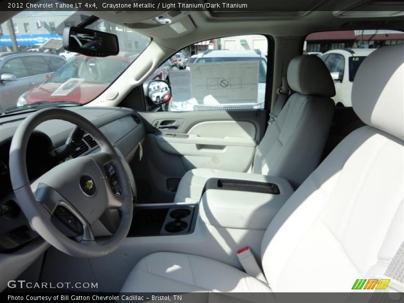 Graystone Metallic / Light Titanium/Dark Titanium 2012 Chevrolet Tahoe LT 4x4