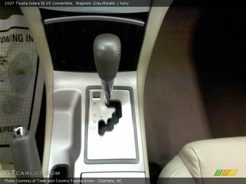 Magnetic Gray Metallic / Ivory 2007 Toyota Solara SE V6 Convertible