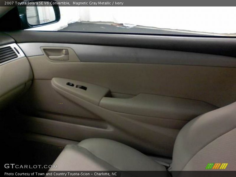 Magnetic Gray Metallic / Ivory 2007 Toyota Solara SE V6 Convertible