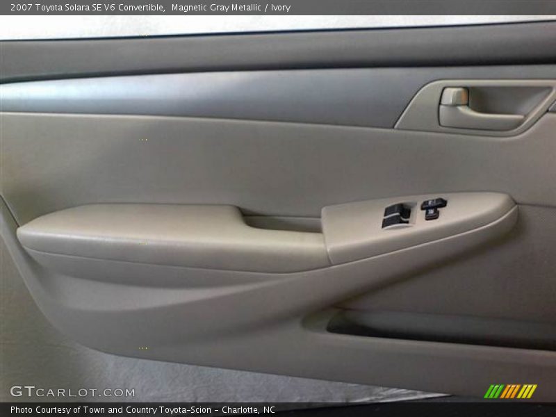 Magnetic Gray Metallic / Ivory 2007 Toyota Solara SE V6 Convertible