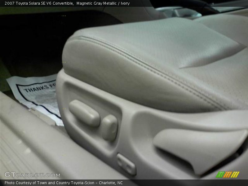 Magnetic Gray Metallic / Ivory 2007 Toyota Solara SE V6 Convertible