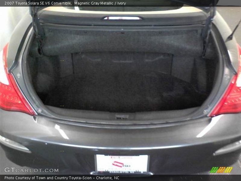Magnetic Gray Metallic / Ivory 2007 Toyota Solara SE V6 Convertible