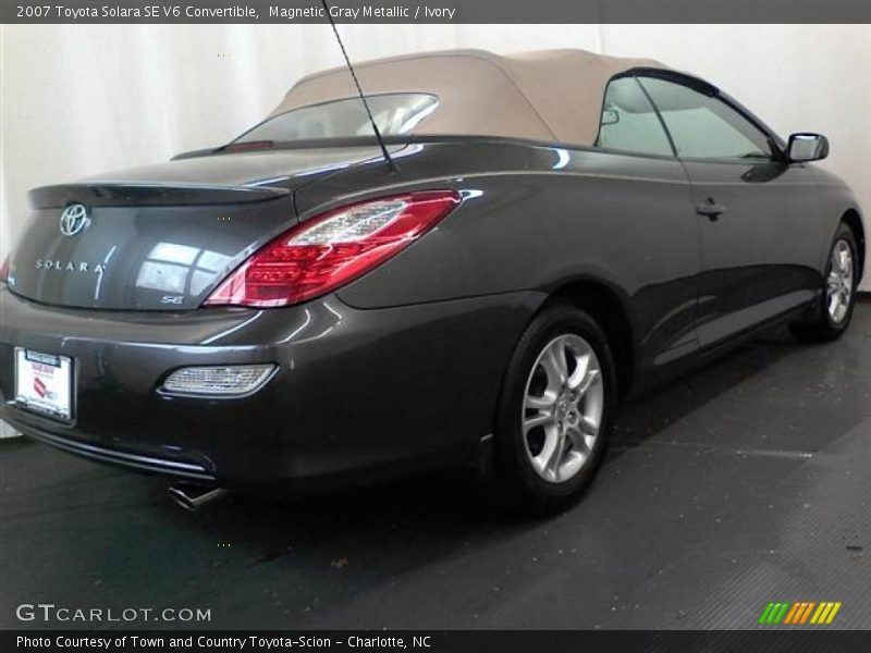 Magnetic Gray Metallic / Ivory 2007 Toyota Solara SE V6 Convertible