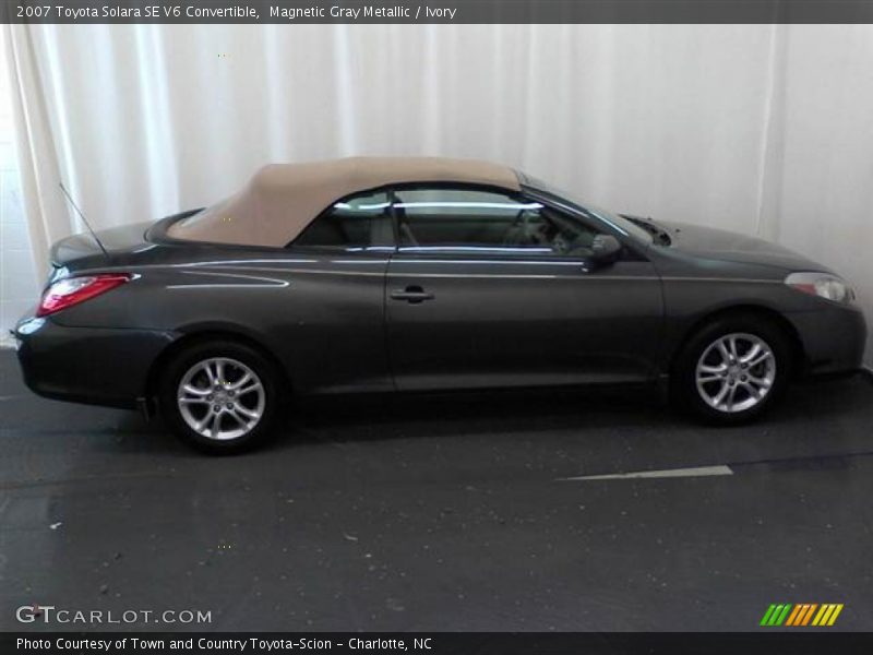 Magnetic Gray Metallic / Ivory 2007 Toyota Solara SE V6 Convertible