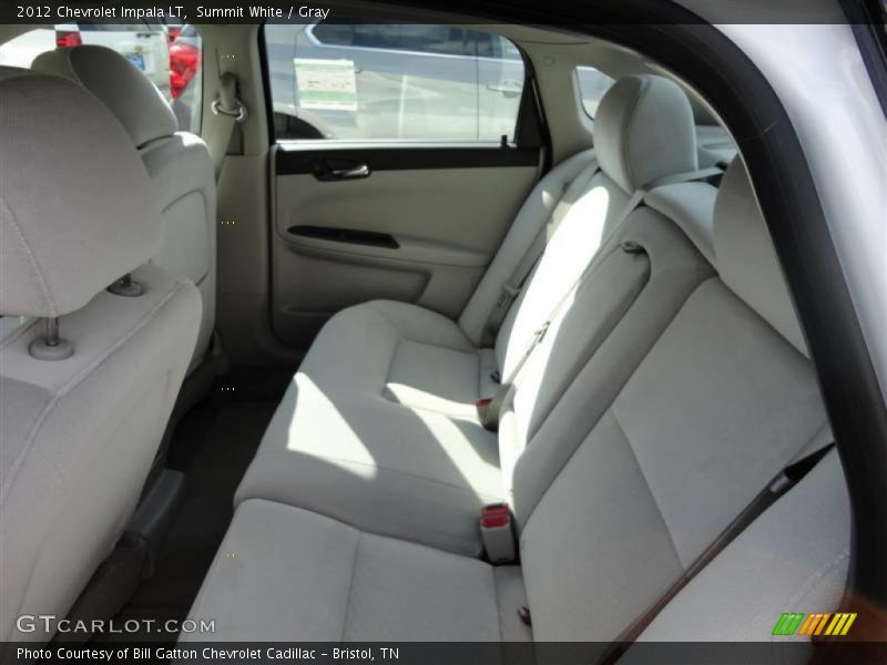 Summit White / Gray 2012 Chevrolet Impala LT