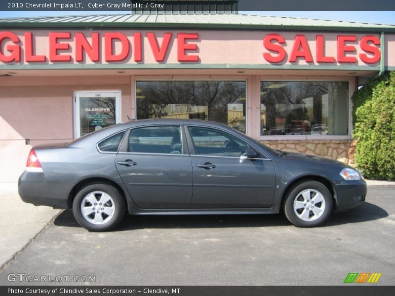 Cyber Gray Metallic / Gray 2010 Chevrolet Impala LT
