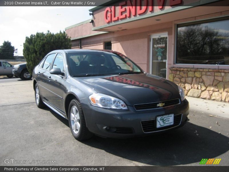 Cyber Gray Metallic / Gray 2010 Chevrolet Impala LT