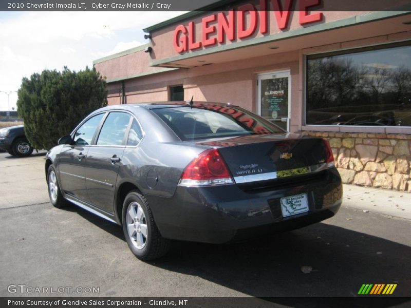 Cyber Gray Metallic / Gray 2010 Chevrolet Impala LT