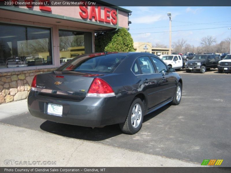Cyber Gray Metallic / Gray 2010 Chevrolet Impala LT
