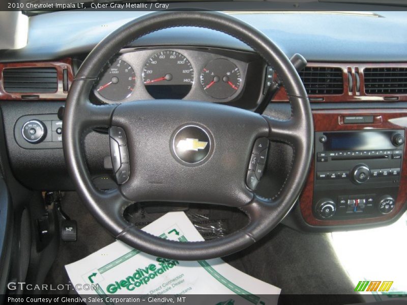 Cyber Gray Metallic / Gray 2010 Chevrolet Impala LT