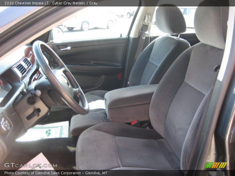 Cyber Gray Metallic / Gray 2010 Chevrolet Impala LT