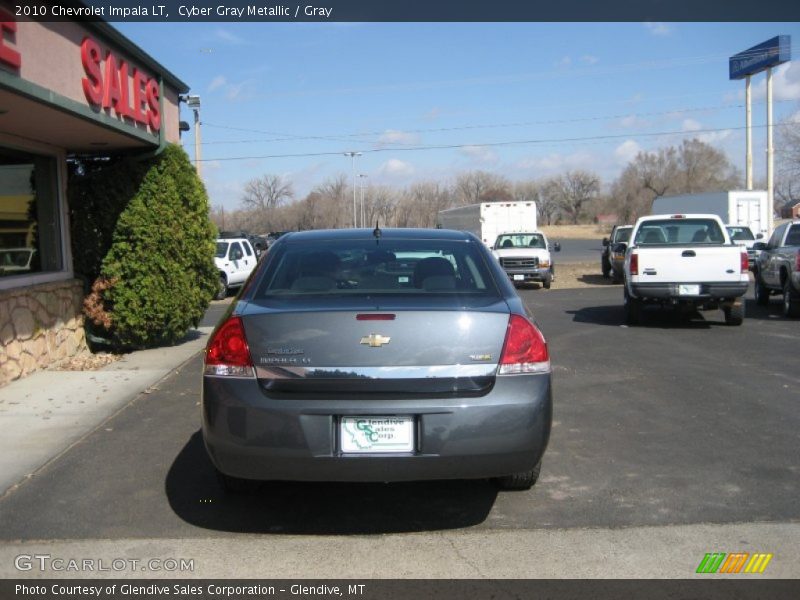 Cyber Gray Metallic / Gray 2010 Chevrolet Impala LT
