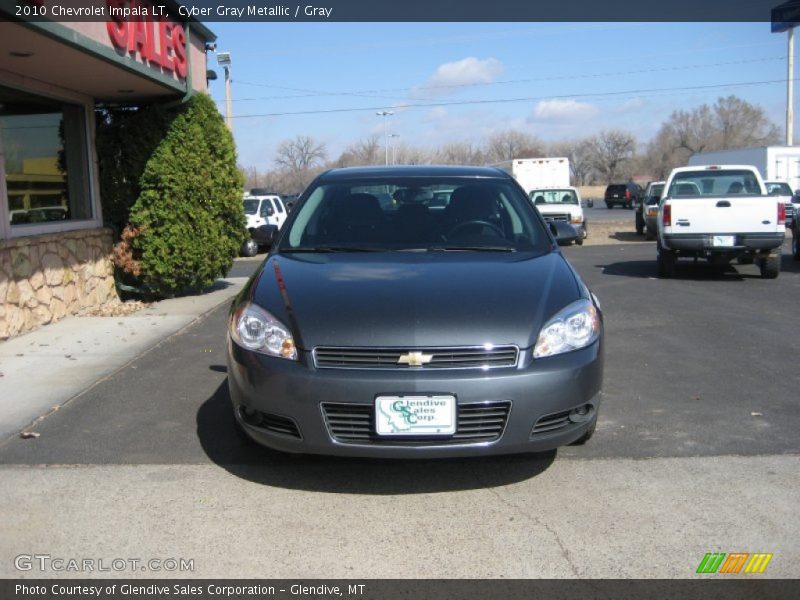 Cyber Gray Metallic / Gray 2010 Chevrolet Impala LT