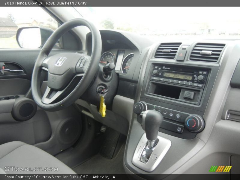 Royal Blue Pearl / Gray 2010 Honda CR-V LX