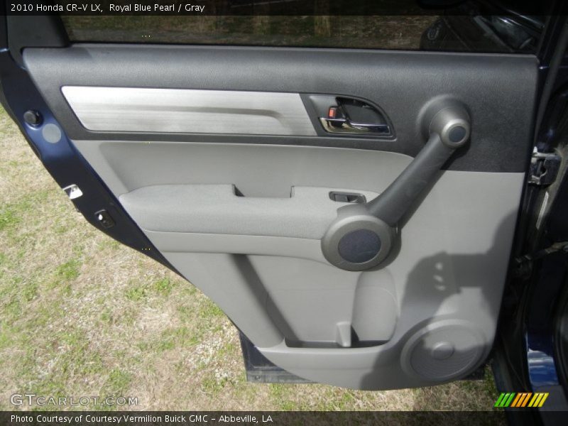 Royal Blue Pearl / Gray 2010 Honda CR-V LX