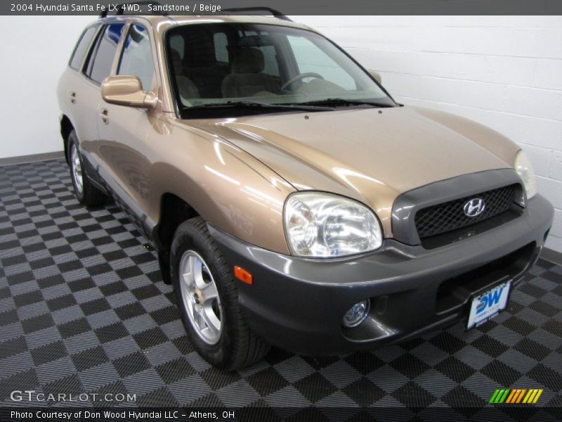 Sandstone / Beige 2004 Hyundai Santa Fe LX 4WD