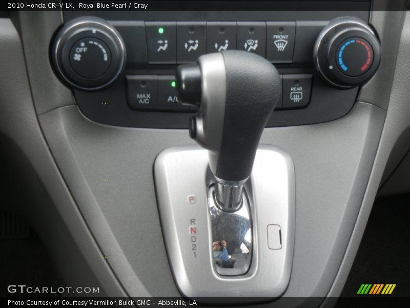 Royal Blue Pearl / Gray 2010 Honda CR-V LX