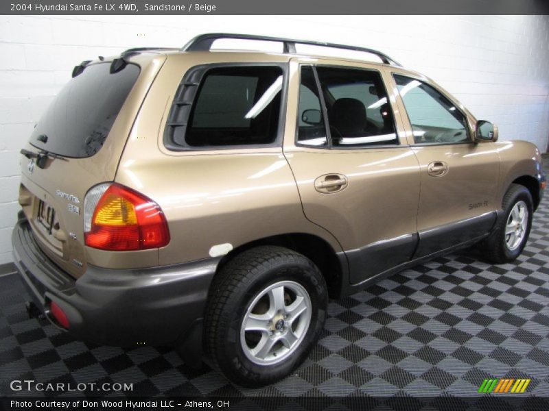 Sandstone / Beige 2004 Hyundai Santa Fe LX 4WD