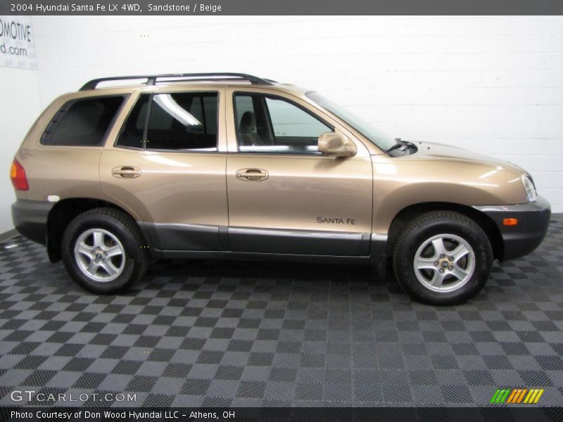 Sandstone / Beige 2004 Hyundai Santa Fe LX 4WD