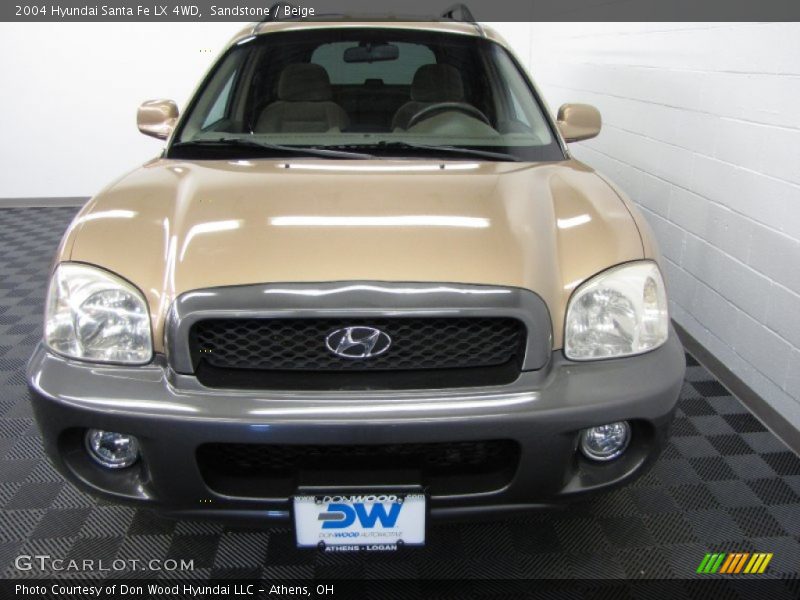 Sandstone / Beige 2004 Hyundai Santa Fe LX 4WD