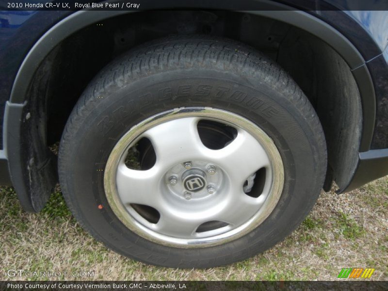 Royal Blue Pearl / Gray 2010 Honda CR-V LX