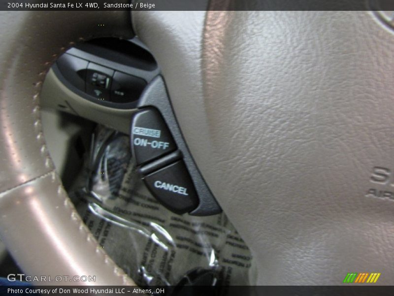 Sandstone / Beige 2004 Hyundai Santa Fe LX 4WD
