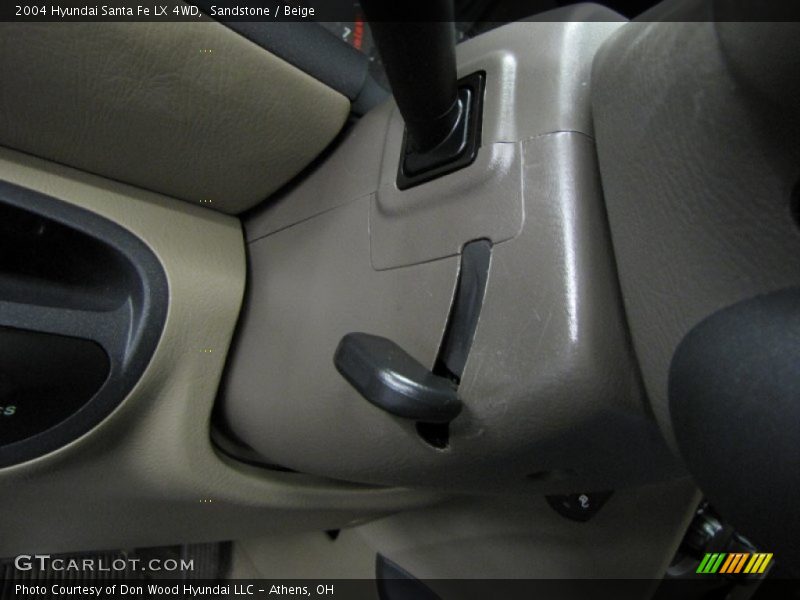 Sandstone / Beige 2004 Hyundai Santa Fe LX 4WD