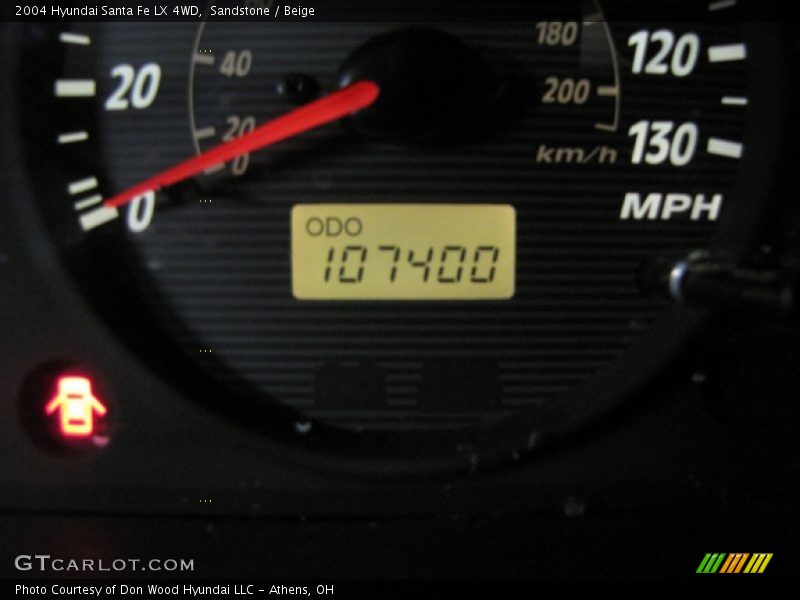 Sandstone / Beige 2004 Hyundai Santa Fe LX 4WD