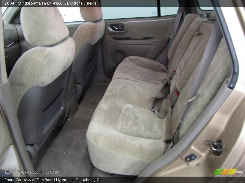 Sandstone / Beige 2004 Hyundai Santa Fe LX 4WD