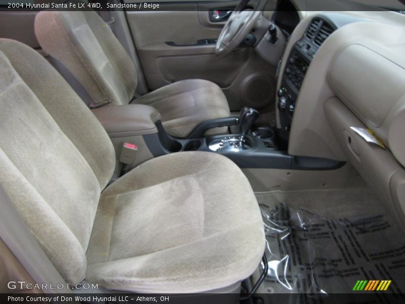 Sandstone / Beige 2004 Hyundai Santa Fe LX 4WD