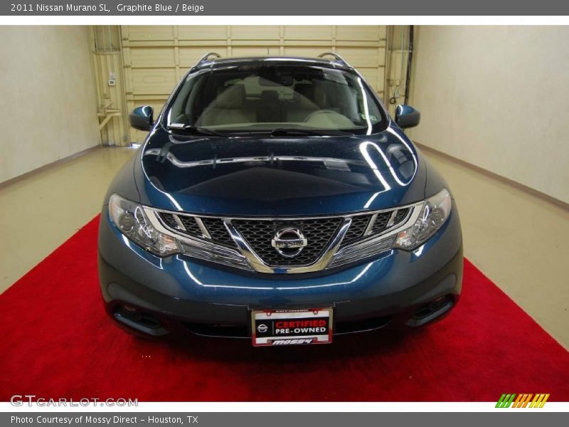 Graphite Blue / Beige 2011 Nissan Murano SL